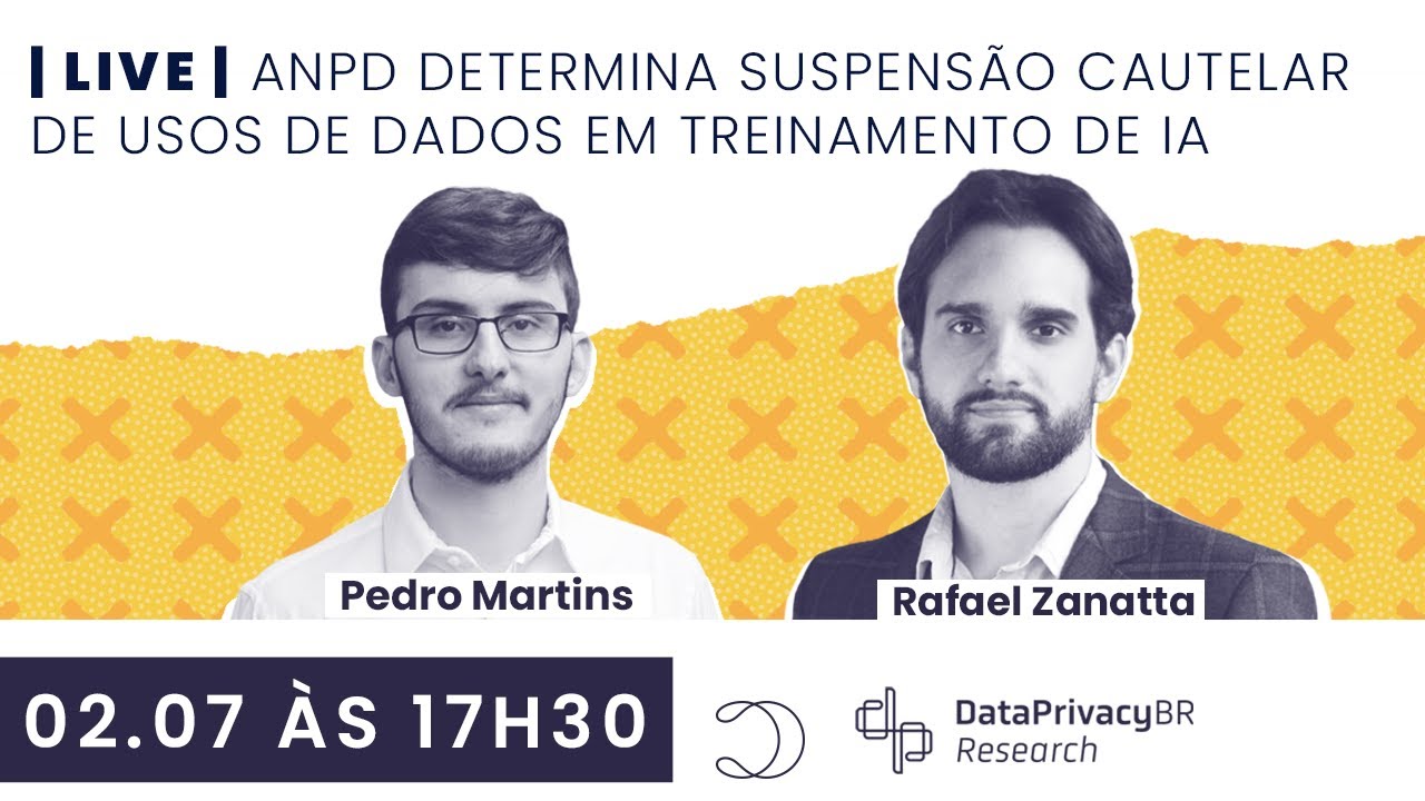 LIVE | ANPD determina suspensão cautelar do treinamento de IA da Meta