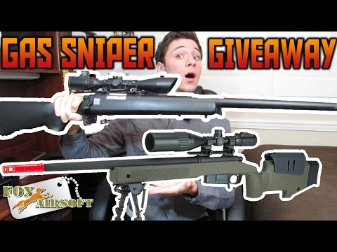 ASG M40A5 Gas Sniper GIVEAWAY- Fox Airsoft | AIRSOFT SNIPER GIVEAWAY