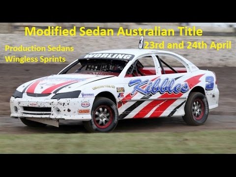 Modified Production Heat 9 Lismore Speedway 23/4/16