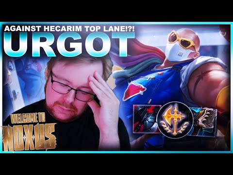I'M AGAINST A HECARIM TOP LANE IN DIAMOND 1!?! URGOT BEAST MODE! | League of Legends