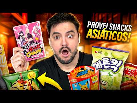 SAÍRAM NOVOS SNACKS ASIÁTICOS NO BRASIL!