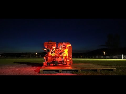 DDM Armex Děčín - požární útok (noční běh Ludvíkovice)