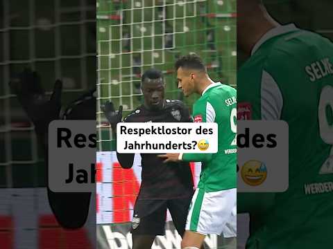 Erinnert ihr euch an dieses Tor von Silas gegen Bremen? Respektlos oder schon okay?