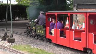 preview picture of video 'Audley End Miniature Railway - 50th Anniversary Weekend'