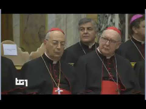 TG1+TELEVIDEO 21 12 2019 prediche su riforma della curia e MIGRANTI