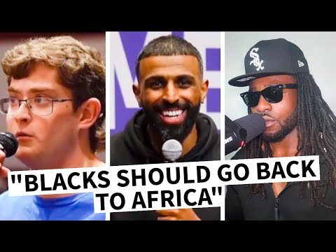 RACIST White College Kid Says “Blacks Should Go Back To Africa”