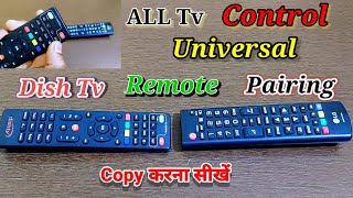 how to pairing dish tv remote with tv | dish tv remote pair with tv | dish tv remote control tv