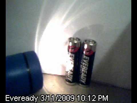 AA Lithium Batteries Comparison Test - Alkaline vs Lithium - Eveready Extra Heavy Duty Battery Test