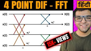 4 - Point DIF - FFT 🔥