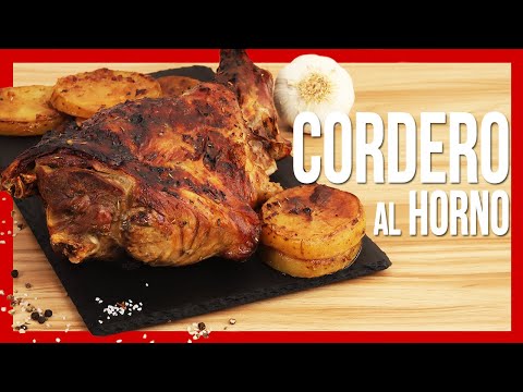 🎄 Cómo Hacer CORDERO al HORNO con PATATAS ► Pierna de Cordero Asado