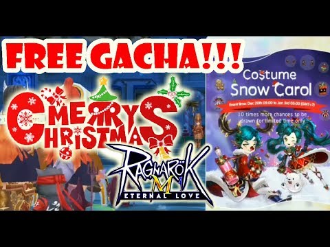Merry Christmas Gacha - What Inside the Christmas Gacha Event 2018 - Ragnarok Eternal Love Mobile