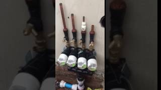 Album cover: 4 port valve relocation on a 63mm water main