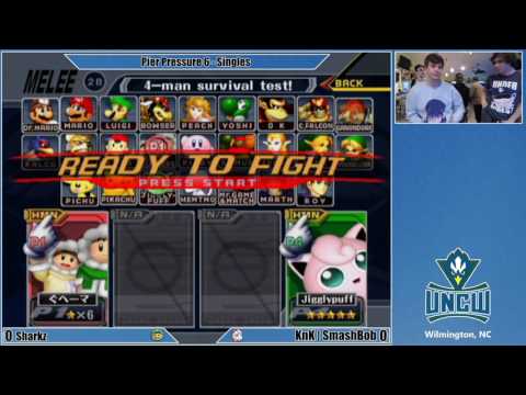 Pier Pressure 6 | Melee Singles (Grand Finals) | Sharkz (Ice Climbers) Vs. SmashBob (Jigglypuff)