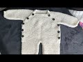 How To Knit Romper 3 6 Months Baby Knit Elegant Baby Jumpsuit Easy Romper