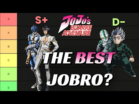 Who is the Best JoBro in JoJo’s Bizarre Adventure? - A Definitive Tier List Ranking