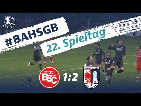 Important points for Barockstadt | Bahlinger SC - SG Barockstadt | Matchday 22 RLSW