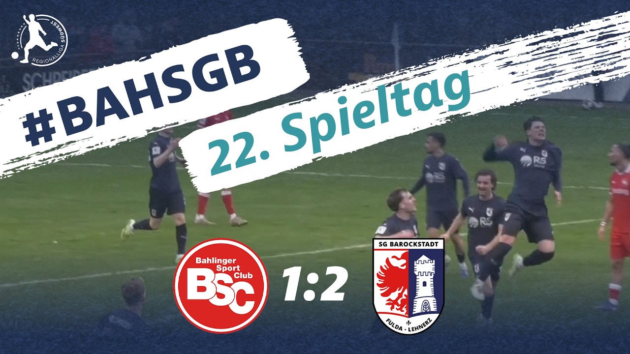 Bahlinger SC vs SG Barockstadt Fulda Lehnerz Highlights