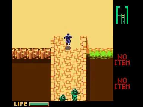 Metal Gear Solid GBC / Metal Gear Ghost Babel - Stage 1.