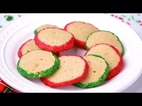 Slice & Bake Swedish Christmas Cookies