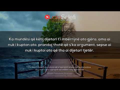 Menhexhi Selefij mes atyre që e teprojnë në pasimin e dijetarëve dhe atyre që ...