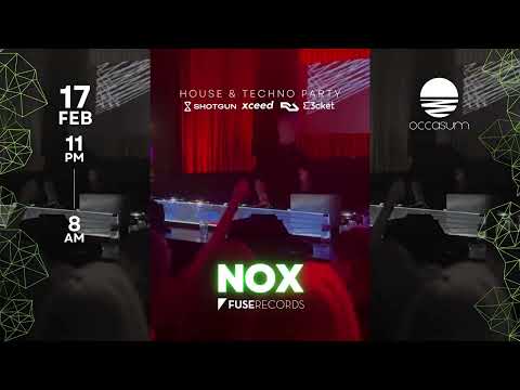 Occasum presents NOX (Fuse Records) | DAVE OAK | DRK | FABBRI | UNDERNOIZ3 | J.MARQZ - Armazém 18