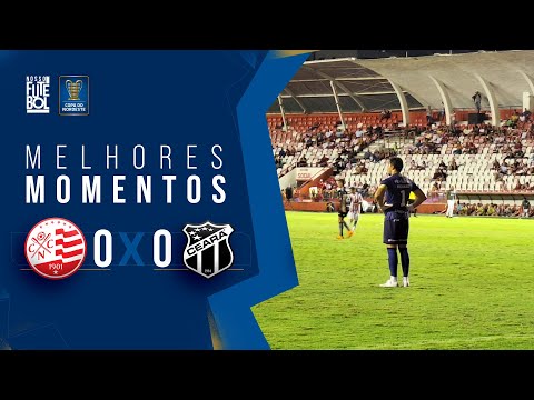 Gols e lances de Náutico x Ceará