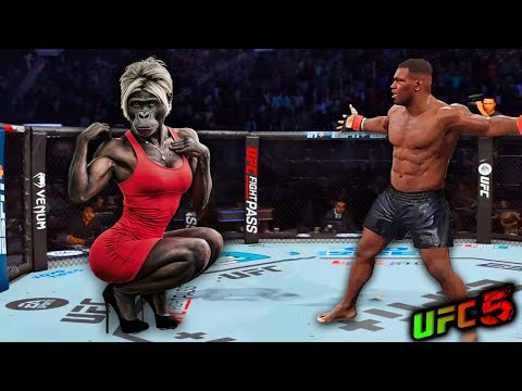 Lady Primate vs. Mike Tyson (EA sports UFC 5) – Rematch