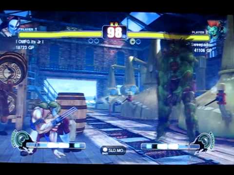 SF4 G1 - OMFG its Jr (VE 18k) vs El Sweepador (BL 41k)