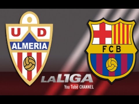 Gol de Lobato (0-1) en el UD Almería - FC Barcelona B - HD