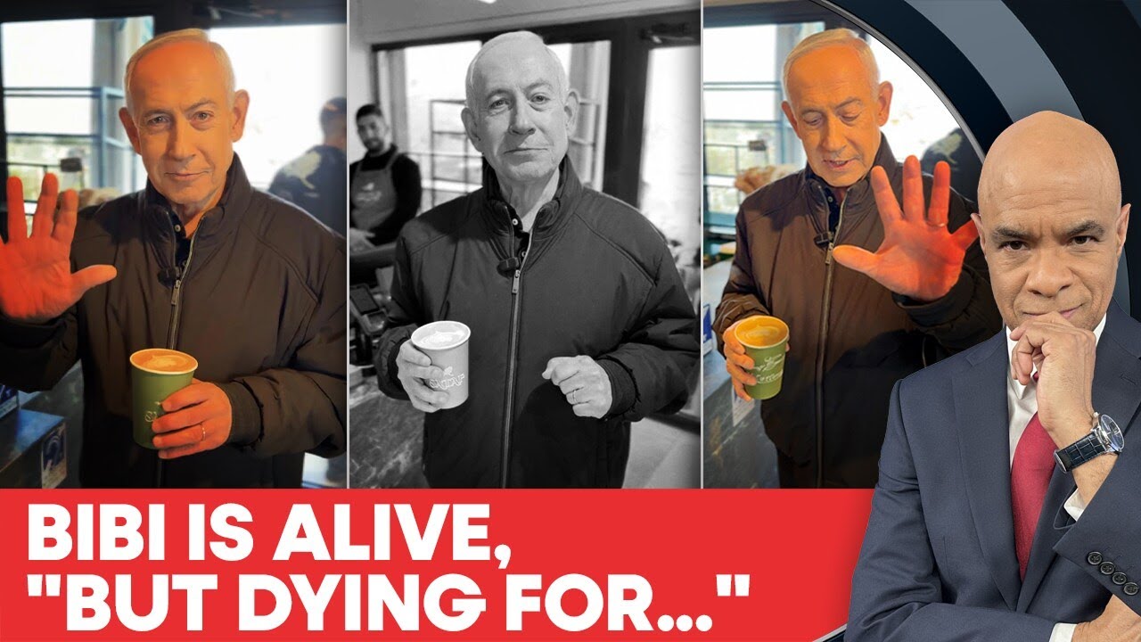 "AI Generated": Internet Trolls Netanyahu’s Coffee Video At Jerusalem Café | Firstpost America 
