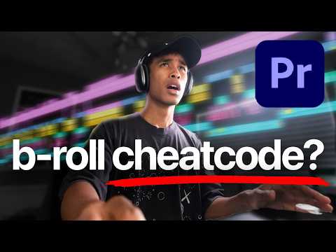The SECRET to Editing B-Roll 10X Faster | Premiere Pro Tutorial