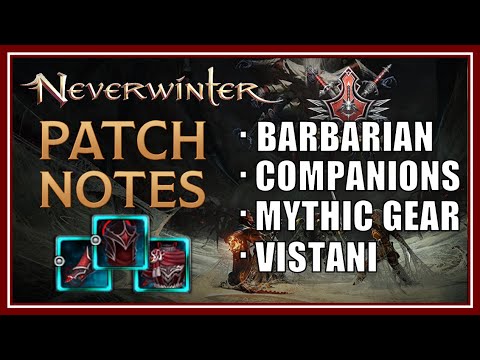 UPDATE: Mythic Gear Drops, Cantakerous Mage Buffed, Vistani Fixed & Hunts Easier - Neverwinter