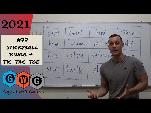 ESL Games (GWG) #77 Stickyball Bingo and Tic Tac Toe