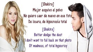 Prince Royce, Shakira - Deja Vu - Lyrics English and Spanish - Deja Vu - Translation &amp; Meaning