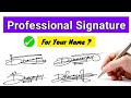✅ Dhananjay name signature style | Letter D signature style | D signature | D signature ideas