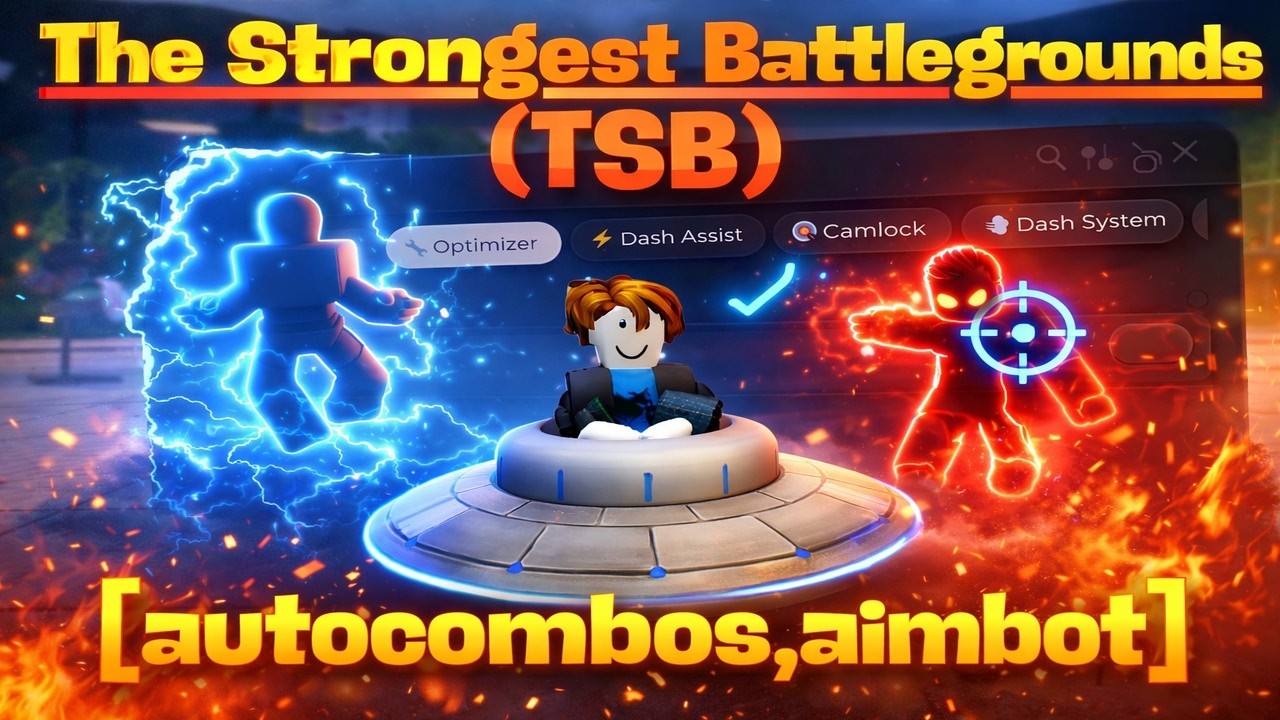 *NEW* Script THE STRONGEST BATTLEGROUNDS (AUTO TECH, AIMBOT)
