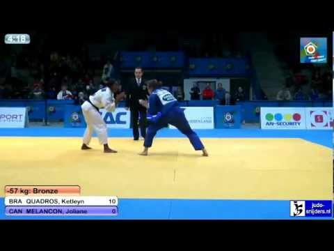 Judo 2013 European Open Oberwart: Quadros (BRA) - Melancon (CAN) [-57kg] bronze