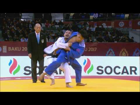 101: Ura-nage - Gerchev (BUL) v Kyrgyzbayev (KAZ) -60kg