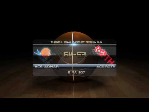 Turneul Final Campionatul National de Baschet Feminin 17-21 Mai 2017. Ziua 1 Meciul 2.