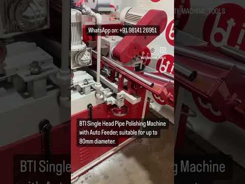 Steel Pipe Polishing Machine videos