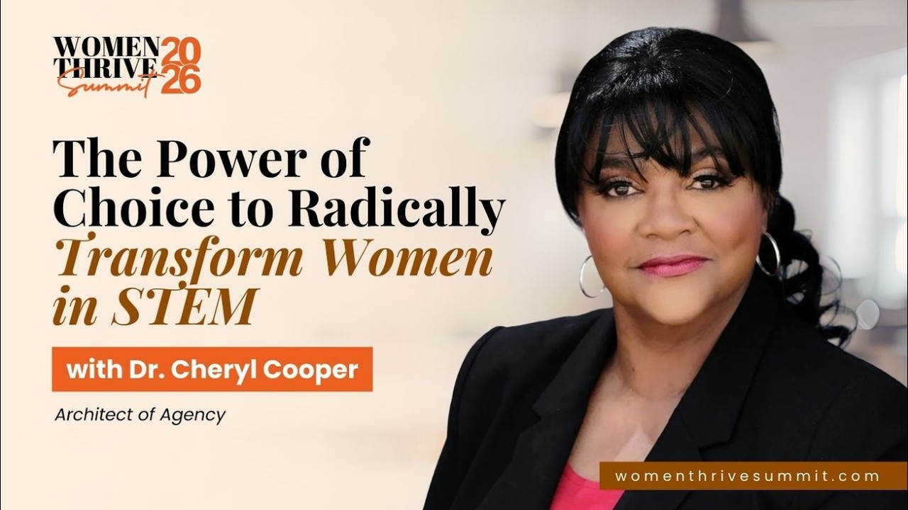 Dr. Cheryl Cooper Invites You to Join Women Thrive Summit 2026 ✨