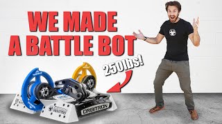 The First AUTONOMOUS BattleBot!?! (BUILD VIDEO)