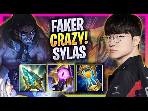 FAKER CRAZY GAME WITH SYLAS! - T1 Faker Plays Sylas MID vs Corki! | Season 2025