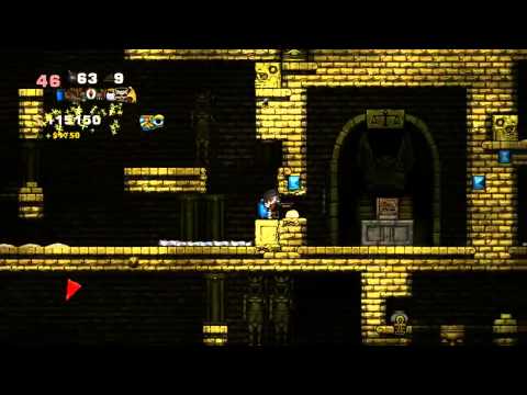 Spelunky - Not the Ideal Way to Fight Anubis II