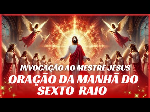 ❤️MORNING PRAYER OF THE SIXTH RAY - PRAYER TO JESUS ​​WITH THE GOLDEN RUBY FLAME FOR PEACE, HEALI...