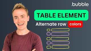Bubble Table Element - Alternating Row Background Color thumbnail