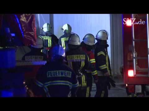 Autowerkstatt in Elmenhorst in Flammen