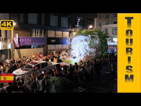 Karneval auf Teneriffa - Nachtprozession (Cabalgata) 24.06.2022