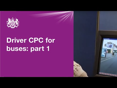 Driver CPC for buses: part 1 - theory test