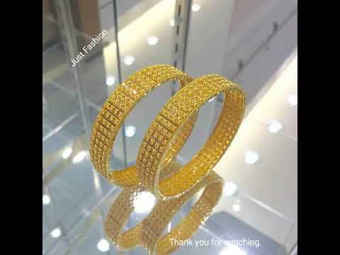 Latest Designer Bridal Gold Bangles Designs 2018